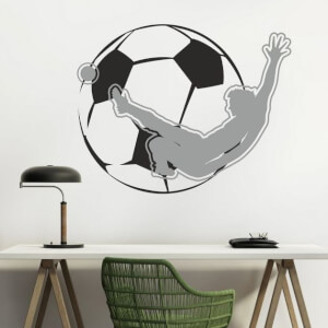 Nálepka na stenu - Futbal
