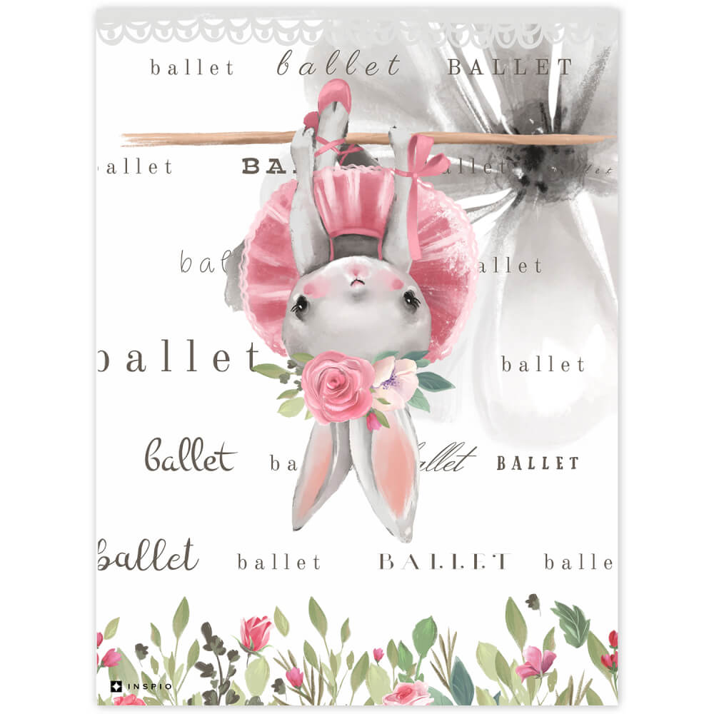 E-shop Dekoračný obraz do izby - Zajačik a balet