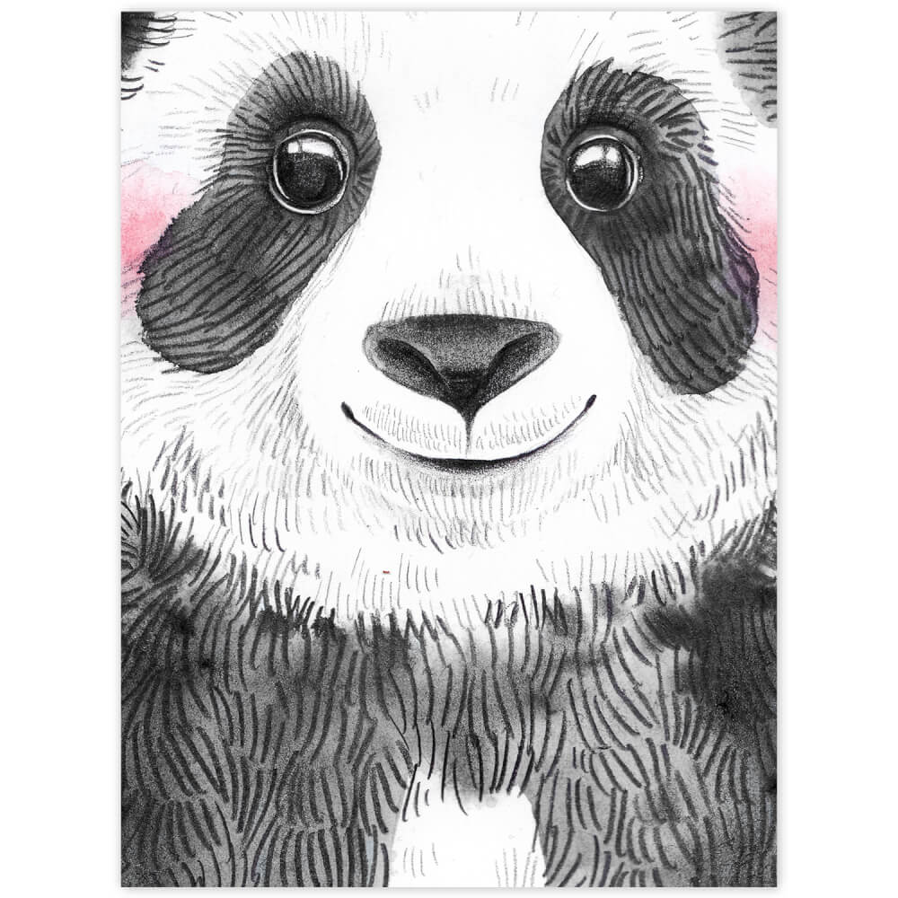 E-shop Dekorácie do detskej izby - Obraz panda