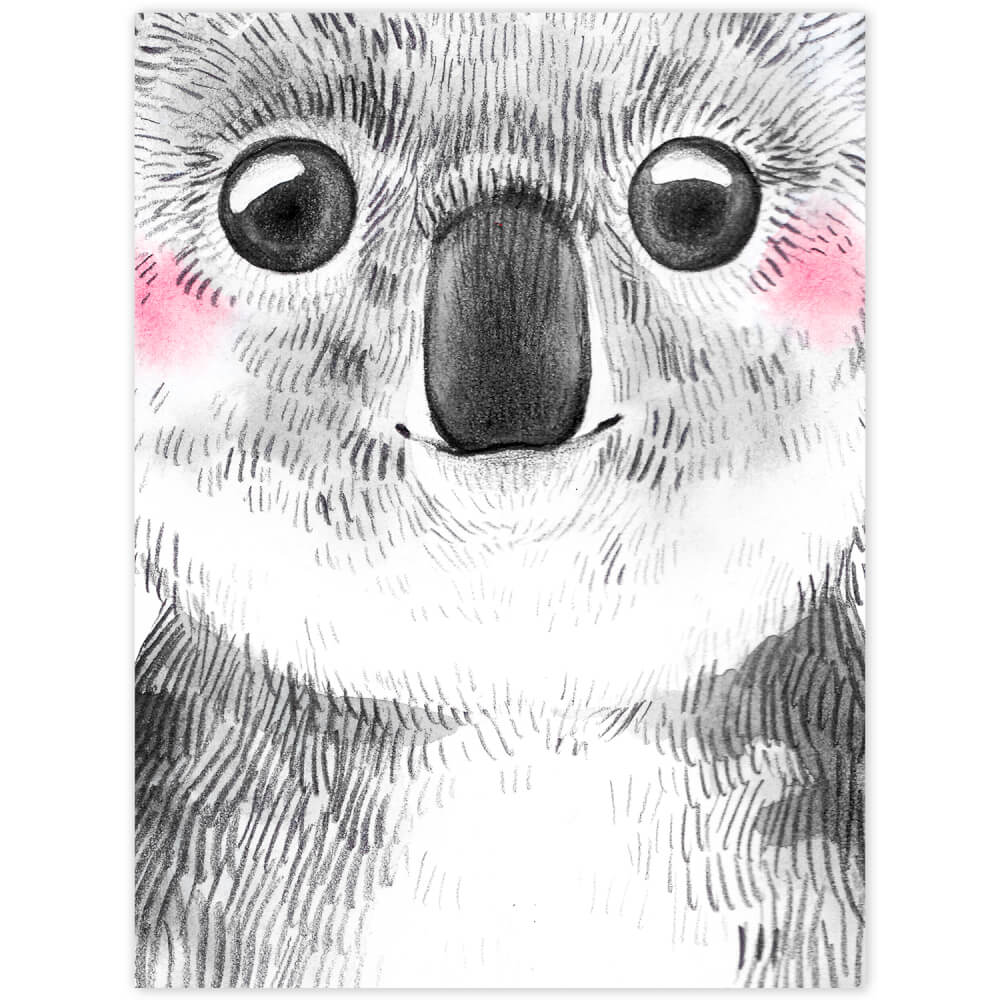 E-shop Dekorácie do detskej izby - Obraz koala