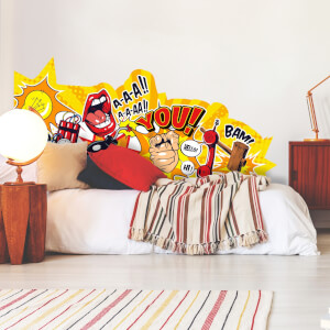 Zástena za posteľ - Pop art
