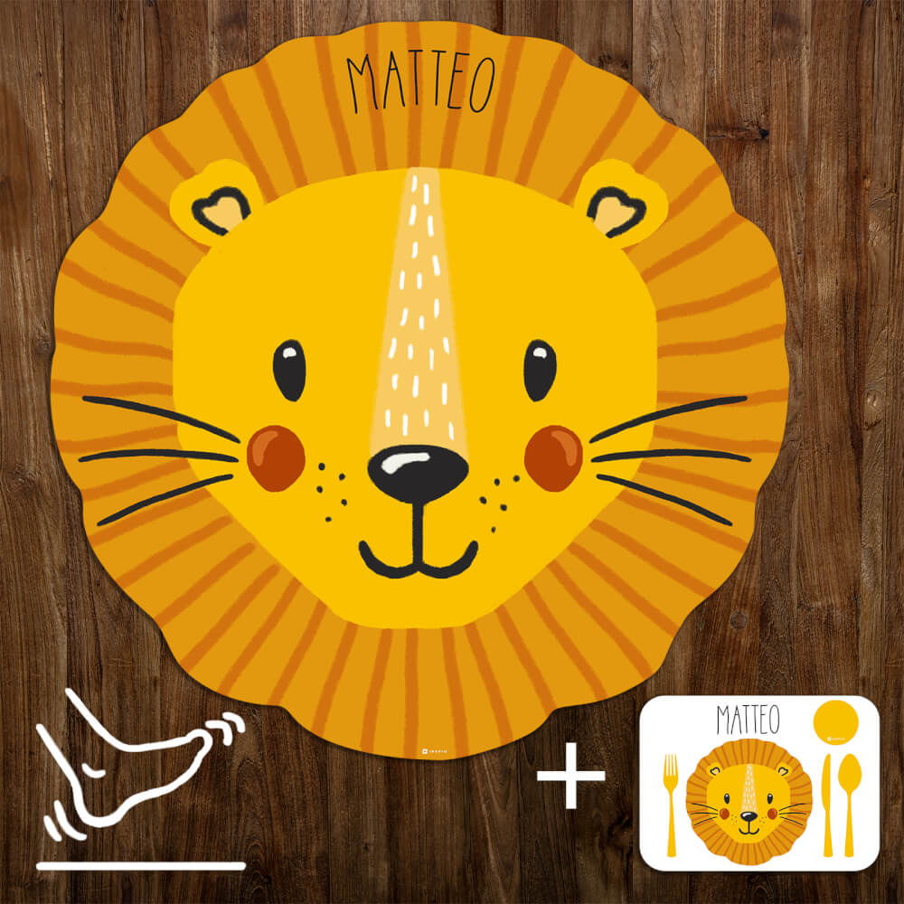 E-shop Detská podložka na hranie - Žltý lev
