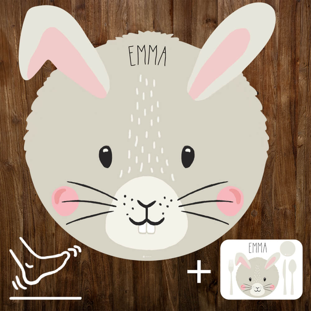 E-shop Detská podložka na hranie - Zajačik