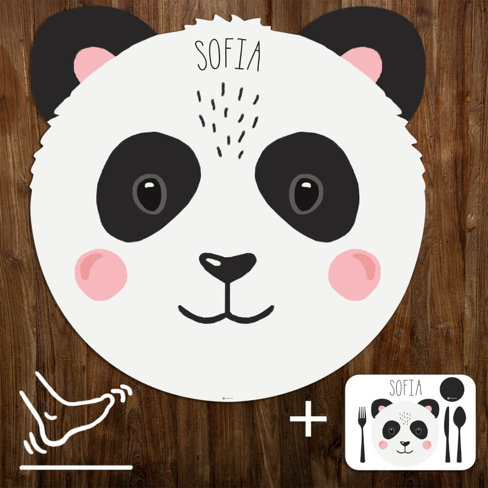 E-shop Podložka na cvičenie a hranie - Čiernobiela panda