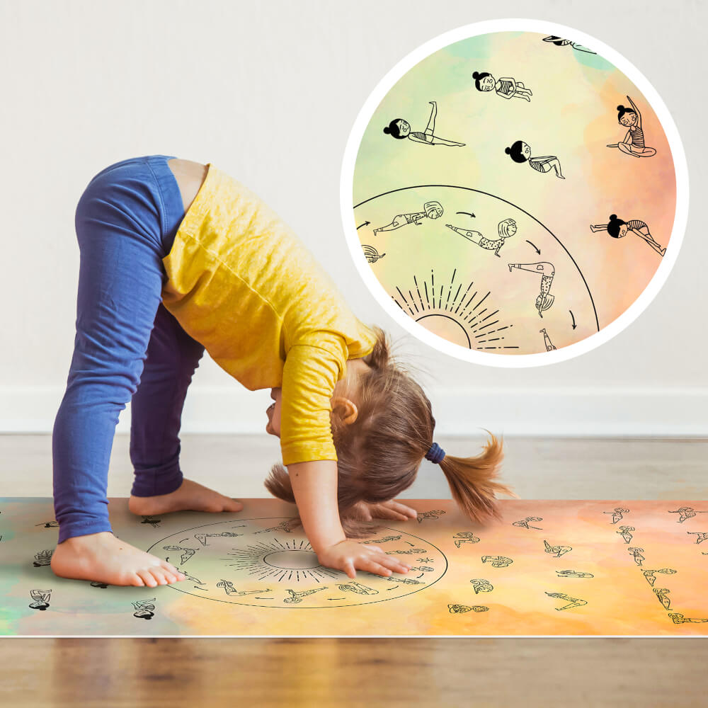 E-shop INSPIO podložka na cvičenie pre deti s cvikmi, ako cvičiť doma