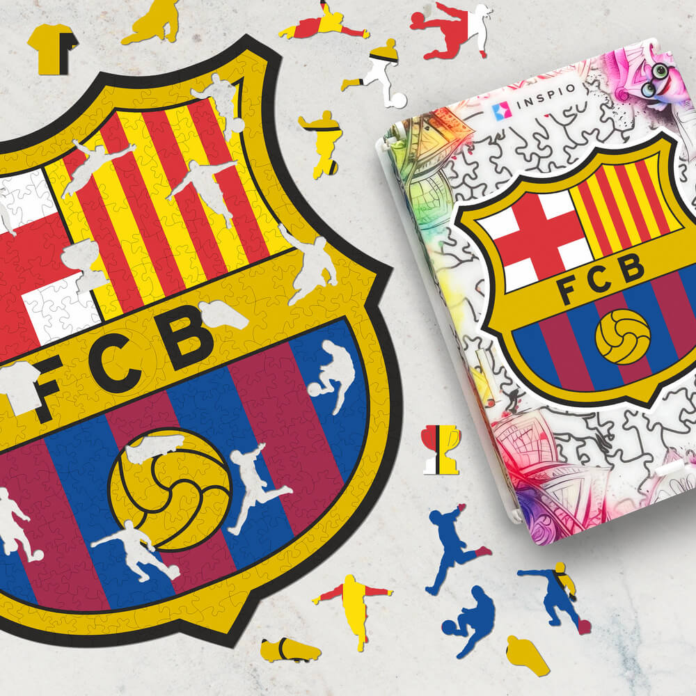 Puzzle FC Barcelona - futbalové puzzle pre náročných