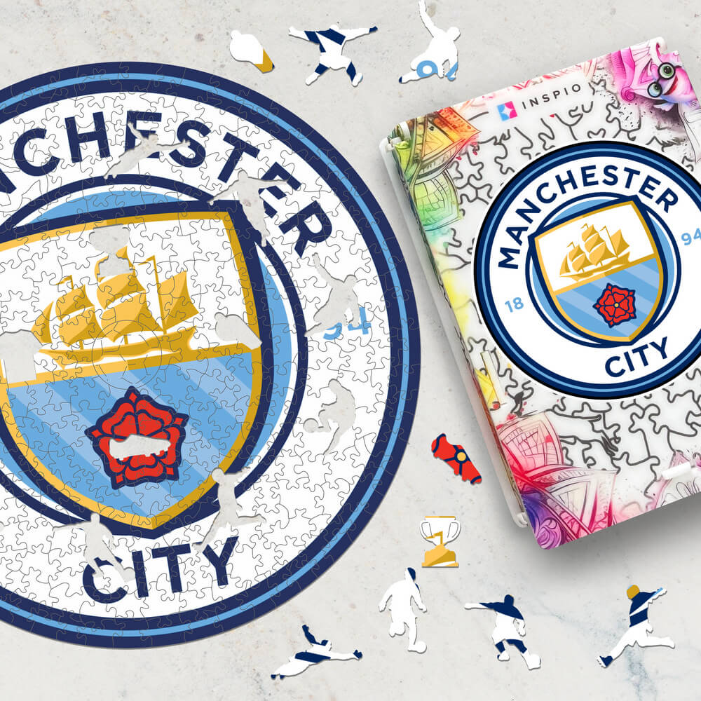 E-shop Puzzle s motívom futbalového tímu - Manchester City FC