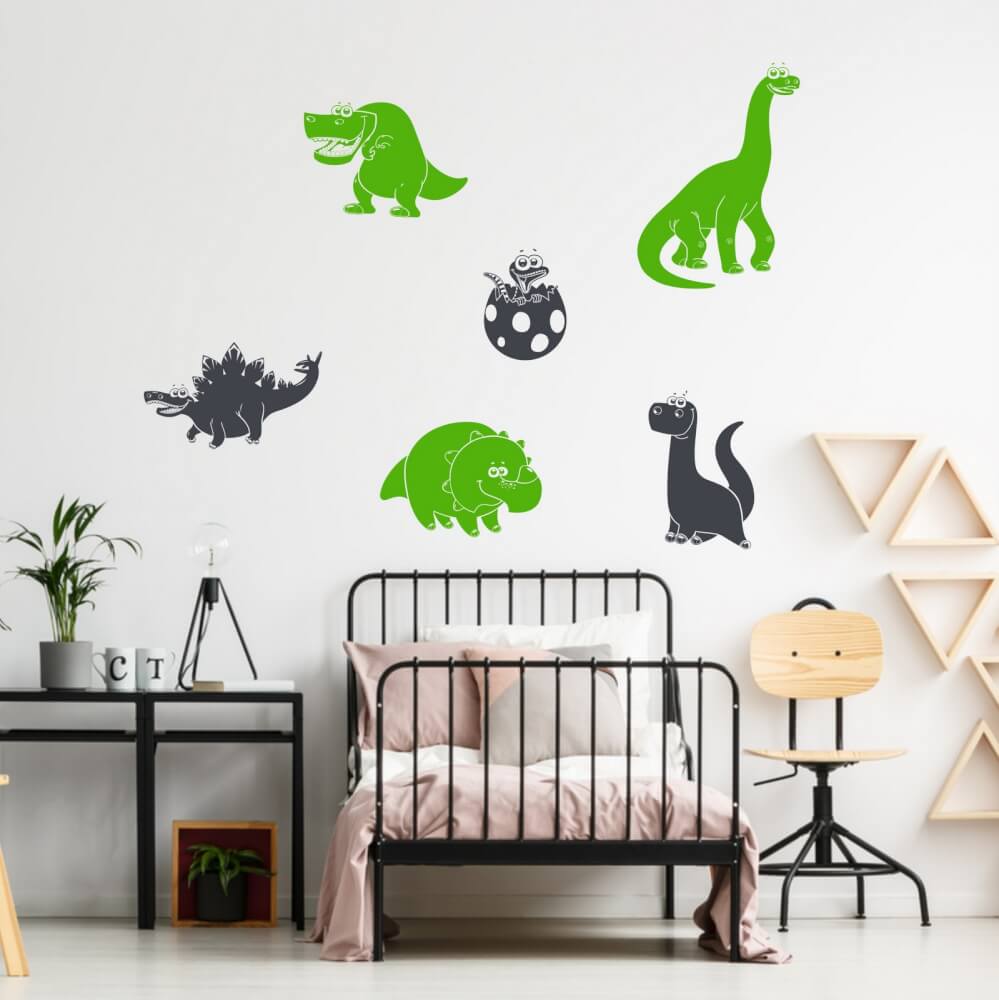 Nálepka na stenu - Dinosaury I