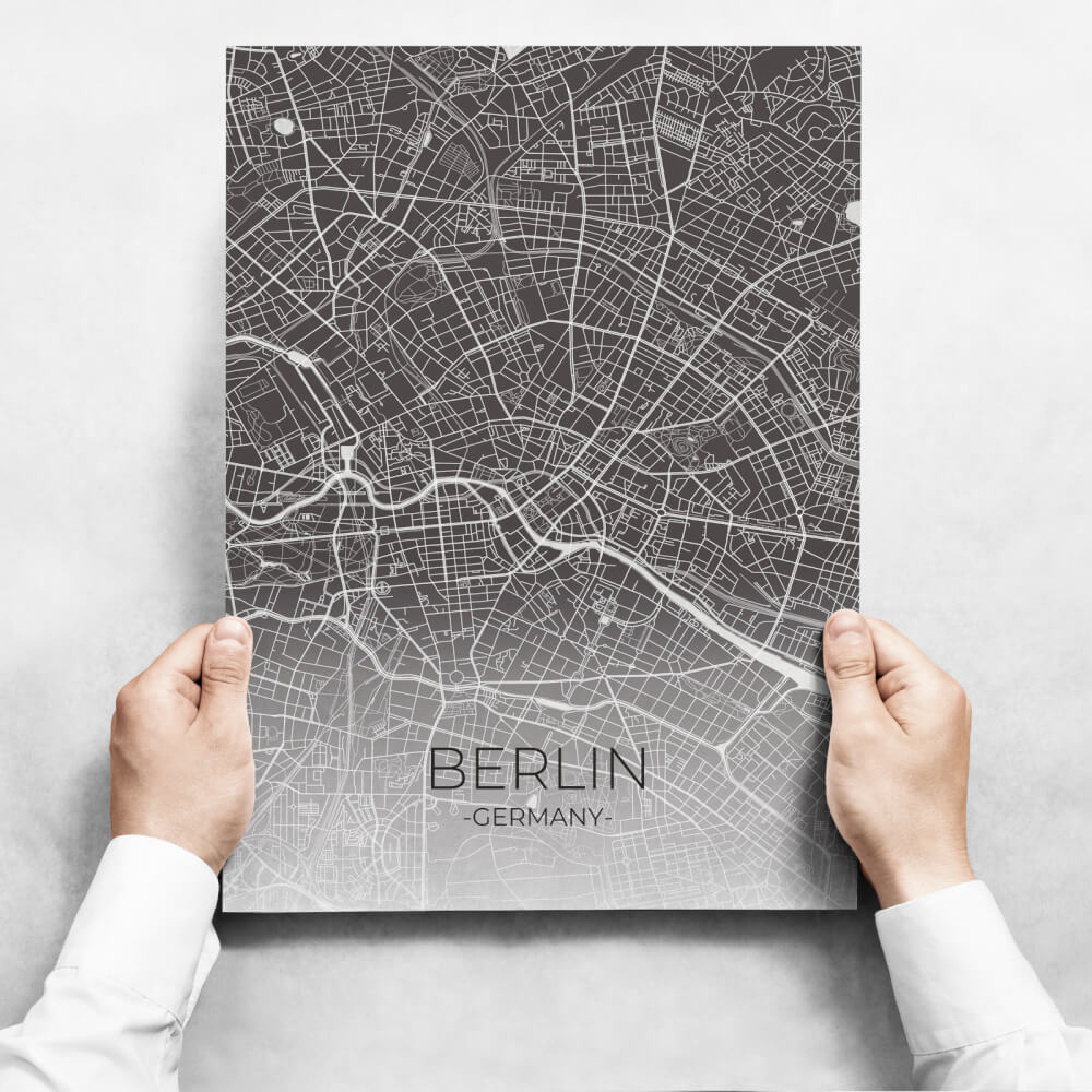E-shop Obrazy na stenu - Map Of Berlin II