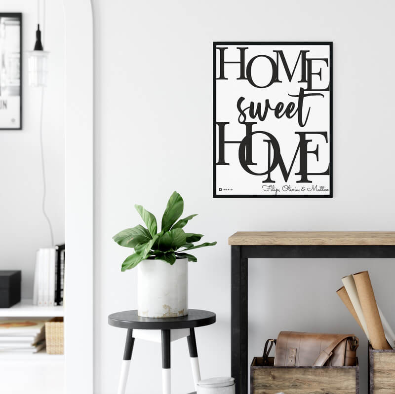 E-shop Obraz HOME SWEET HOME na stenu