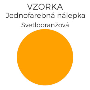 Vzorka 3214- Svetlooranžová