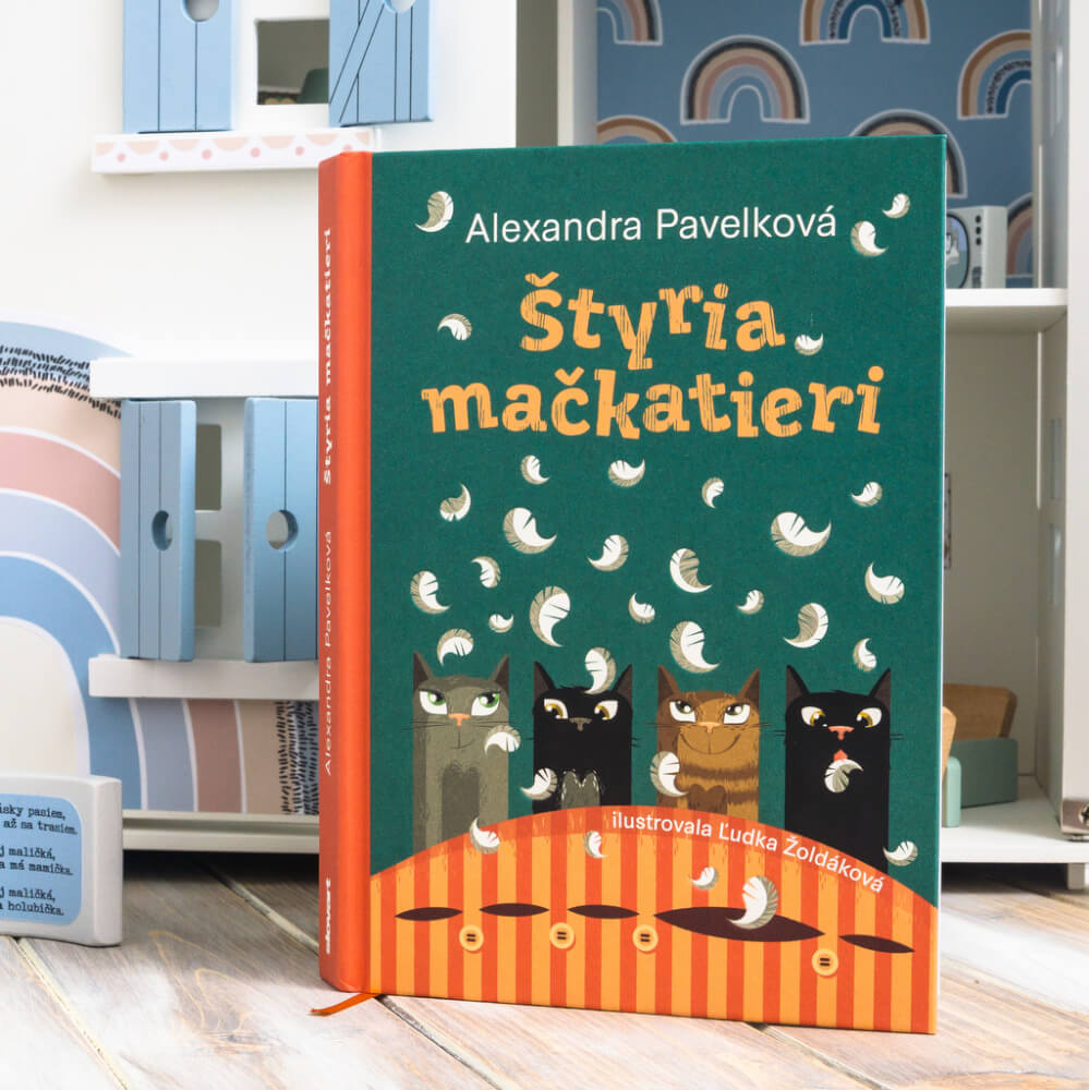 E-shop Detská kniha pre deti - Štyria mačkatieri