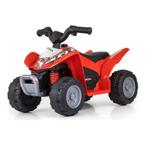 Elektrická štvorkolka Honda ATV červená