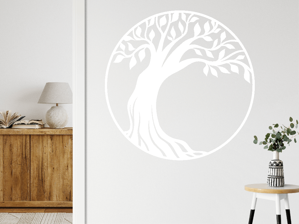 Drevený obraz strom života do spálne