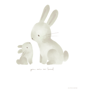 Plagát A3 Baby Bunny