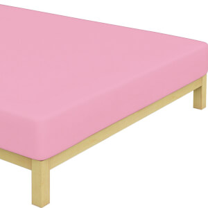 Jersey plachta na posteľ - Ružová